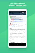 برنامه‌نما Freshdesk عکس از صفحه