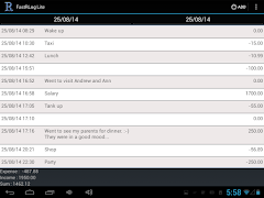 Expenses syot layar 5
