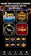 2 Schermata Name Art - Text & Photo Editor
