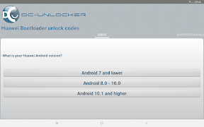 برنامه‌نما DC Huawei Bootloader Codes عکس از صفحه