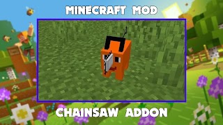 Chainsaw Mod for Minecraft PE تصوير الشاشة 2