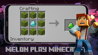 Melon Minecraft PlayGround Mod Affiche