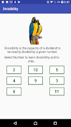 1 Schermata Divisibility