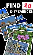 Vind 10 verschillen-poster