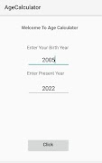 1 Schermata Age Calculator