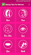 Beauty Tips captura de pantalla 1