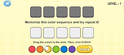 Color Sequence Challenge Screenshot 1
