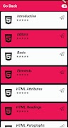 Learn HTML Pro captura de pantalla 5