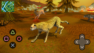 Serangan Cheetah Liar 3D screenshot 2