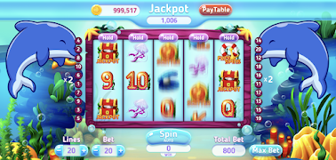 Dolphin Slots โปสเตอร์