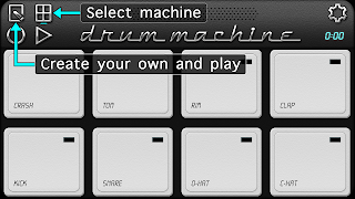 Poster Drum Machine - Pad & Sequencer
