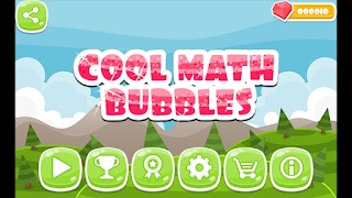 Poster Cool Math Bubbles