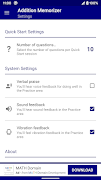 Addition Memorizer capture d'écran 6