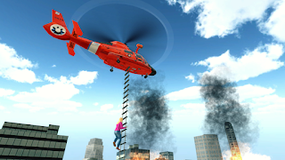 Police Helicopter Simulator الملصق