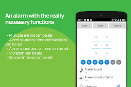 1 Schermata Simple Alarm