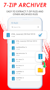 Zip Unzip & Rar File Extractor capture d'écran 1