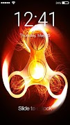 Hand Spinner Lock Screen poster