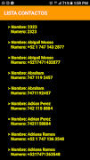 Lista de Contactos screenshot 1