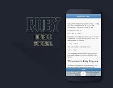 Learn Ruby Offline Tutorials اسکرین شاٹ 2