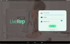 LiveRep (Pharma CRM) الملصق