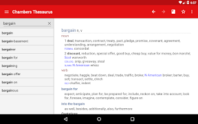 Chambers Thesaurus screenshot 6