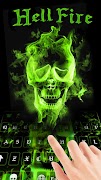 Hell Fire 키보드 백그라운드 포스터