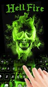 Teclado Hell Fire Cartaz