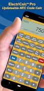 ElectriCalc Pro Calculator captura de pantalla 1