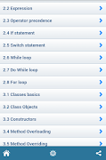Java Quick Reference Screenshot 3