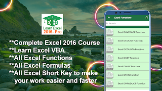 Learn Excel 2016 (Pro) 截圖 5
