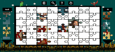 Superhero Puzzle syot layar 3