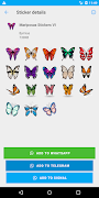 Sticker de Mariposas para Telegram WhatsApp Signal Ekran Görüntüsü 1