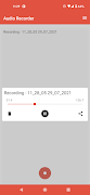 Audio Recorder स्क्रीनशॉट 3
