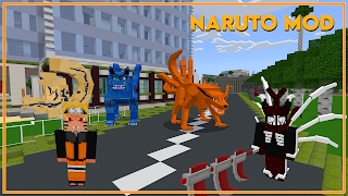 پوستر Mod Anime Naruto MCPE