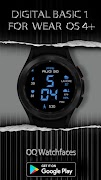 Digital Basic 1 Wear OS 5+ screenshot 4