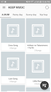 KEEP Player - Simple Music Player تصوير الشاشة 6