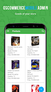 osCommerce Mobile Admin imagem de tela 2