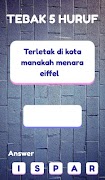 Poster Tebak 5 Kata