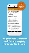 Java Helping Book (From Basic to Advance) اسکرین شاٹ 4