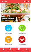 Catering  - Mobile Application 스크린샷 2