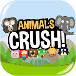 Animals Crush - Match 3 Puzzle Game
