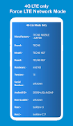 4G LTE Only , 4G Switcher تصوير الشاشة 3