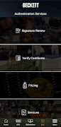 برنامه‌نما Beckett Mobile عکس از صفحه
