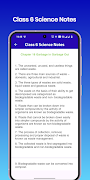 Class 6 Science Notes captura de pantalla 7