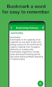 Biotechnology Dictionary Screenshot 2