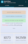 QuickClean Lite-Memory Cleaner स्क्रीनशॉट 2