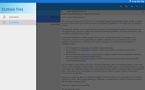 OlMail Reader and Exporter captura de pantalla 6