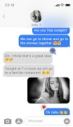 Fake Text Message plakat
