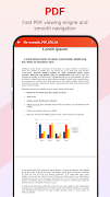 برنامه‌نما Office Word Reader Docx Viewer عکس از صفحه