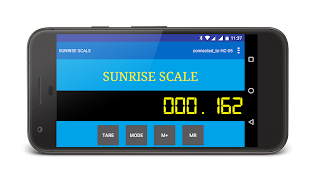 2 Schermata SUNRISE SCALE